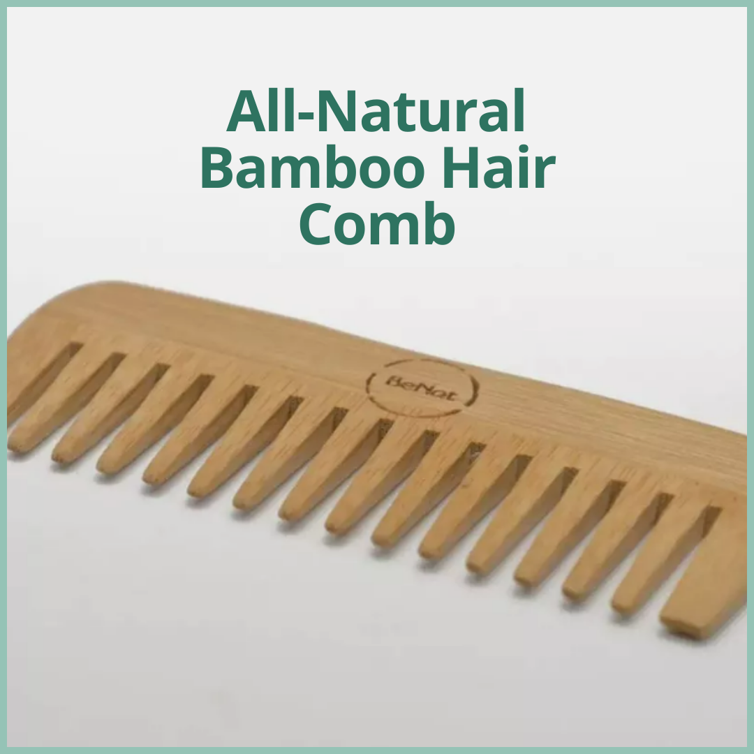 All-Natural Bamboo Hair Comb