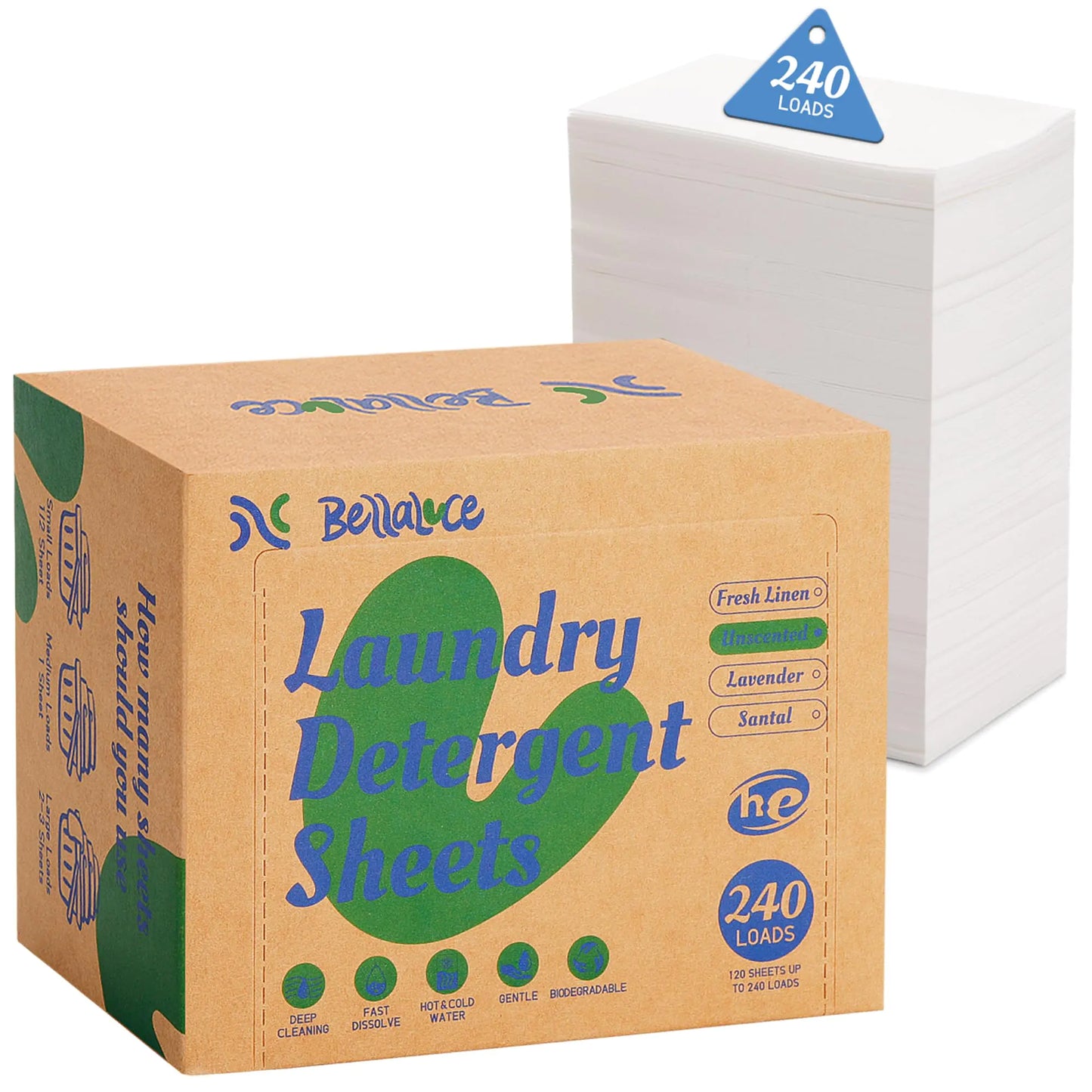 Laundry Detergent Sheets