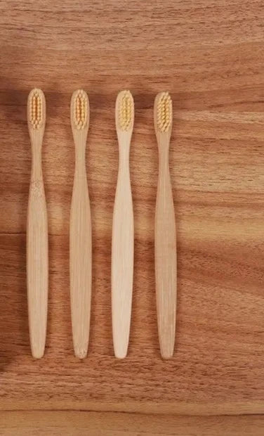 4Pcs/Box Rainbow Toothbrush Natural Bamboo Tooth Brush Soft Bristle Charcoal Vegan Eco Friendly Products For Dental Oral Care